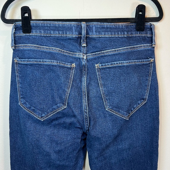 Abercrombie & Fitch Womens The Vintage Flare High Rise Jeans Medium Wash Size 10 - Picture 9 of 13